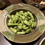 漁菜献舗 鳥新 - 新物茹でたてだだちゃ豆