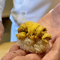 鮨 十兵衛 - 小浜 赤雲丹 一番良いとこ♡