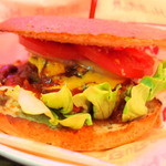 エイプリルエイト - 『ホットチリソースバーガー』（850円）