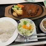 C-レストラン - ﾊﾝﾊﾞｰｸﾞｽﾃｰｷ1,045円