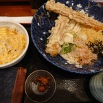 本格さぬきうどん やしま - ミニヒレカツ丼＋ぶっかけ