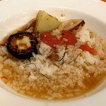 イル・ネージュ 札幌 - ライスは残ったスープにぶっこんで