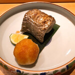 鮨 西むら - 太刀魚の塩焼き