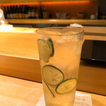 鮨 西むら - 酢橘入りハイボール