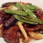 中国酒家 大三元 - Dランチ（茄子と和牛の炒め物）