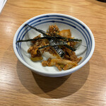 とんかつ わか葉 - サービスの豆腐