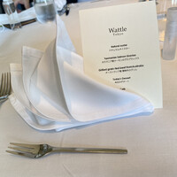 Wattle Tokyo - オペラハウスに見立てたナプキン