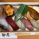 Sushi Yanagiya - にぎり寿司4400円