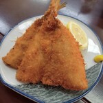 魚繁 - あじフライ
