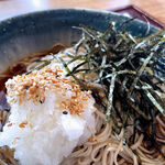 蕎麦きり さいとう - 大根おろしと海苔はたっぷり♪　ヾ( ´ー｀)／