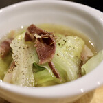 波へい - レタスと生ハムのオデン