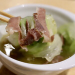 波へい - レタスと生ハムのオデン