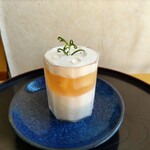 セボン丸三 - 桃のパンナコッタ