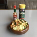 ロペ - セットのサラダ