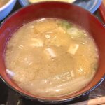 さくら本店 - (ﾗﾝﾁ)さくら定食 具だくさん味噌汁　2022.7.27