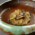 Court cuisine mushroom porridge