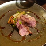 オステリア ラ・マンテ - 豚の炭火焼