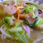 中華料理 牡丹園 - ランチセット660円のちゃんぽん