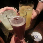 Kreis - 2013.03 2回目訪問/2回目の乾杯です(自分は手前のｷｰﾙﾛﾜｲﾔﾙ)