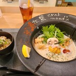 カニ蟹 crab noodle 三宮 - 白蟹スタンダードと蟹ご飯
