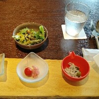 アルコバ - ミニサラダ、前菜４種盛り