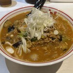 蒙古タンメン中本 - 【再訪】味噌酢卵麺(限定)