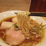 Japanese Soba Noodles 蔦 - 味玉醤油そば　麺