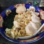 塩そば専門店 桑ばら - 生海苔と北海道産生帆立の冷たい塩そば