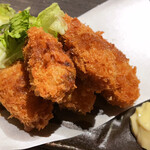 稚内海鮮と地鶏の個室居酒屋 旬蔵 - かきフライ　680円