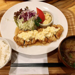 Cafe yuki grandpa - チキン南蛮セット 850円(税込)