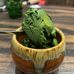 焼肉 拍手喝采 - 濃厚抹茶ジェラート