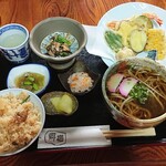 郷宿 - 天ぷらそば定食