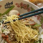 タイ国料理 ゲウチャイ - その中華麺は他と違い食感が違うモノ