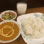 インドハラールキッチン - エビカレーセット
