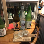 SAKE STAND CHIRO - 今回は、この3種類を、飲み比べ600円しました