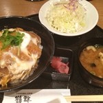 とんかつ料理と京野菜 鶴群 - カツ丼