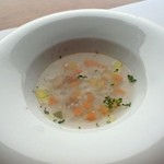 野菜と鶏のコンソメ