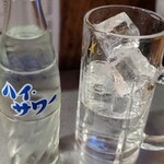 プレーンな酎ハイからランチ開始ｗ