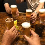 麺屋 一咲 - 瓶ビールで乾杯♪