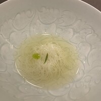 茶禅華 - 緑茶の素麺