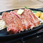 1ポンドのステーキハンバーグ タケル - タケルステーキS （130g）