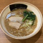 豚蔵 - 豚骨醤油らーめん 並 太麺、780円