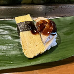 常起寿し - 卵焼き、穴子