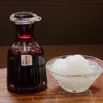 桶家乃隠居 - 大根おろし