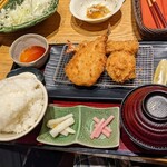 新宿さぼてん - 私の頼んだ、海鮮盛り御膳…(税込1,830円)