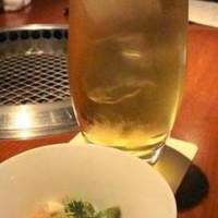 よろにく - お通し＆緑茶割り