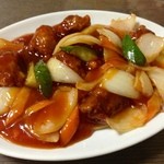 中華料理　幸莱 - 酢豚セット