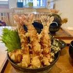 超天丼 虎之介 佐賀高木瀬東店 - 極海老神天丼です