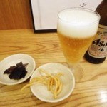 アルコールにはおつまみ２品