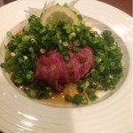 牛たん料理 閣 - たんたたき  2100円